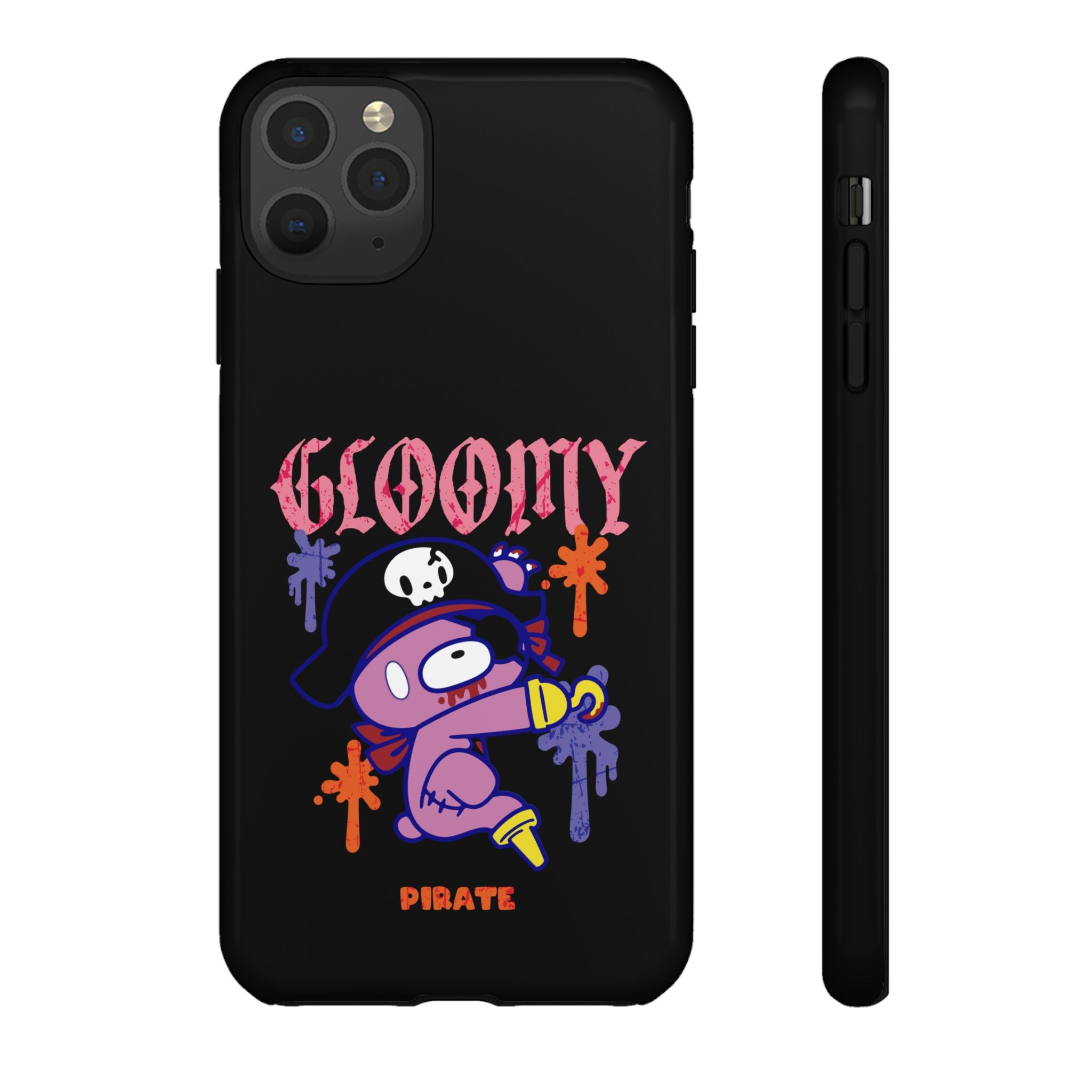 gloomy bear Halloween pirate Phone Case